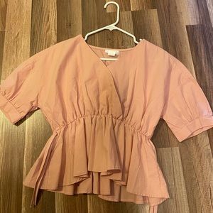 Sugar brand tops peplum blouse